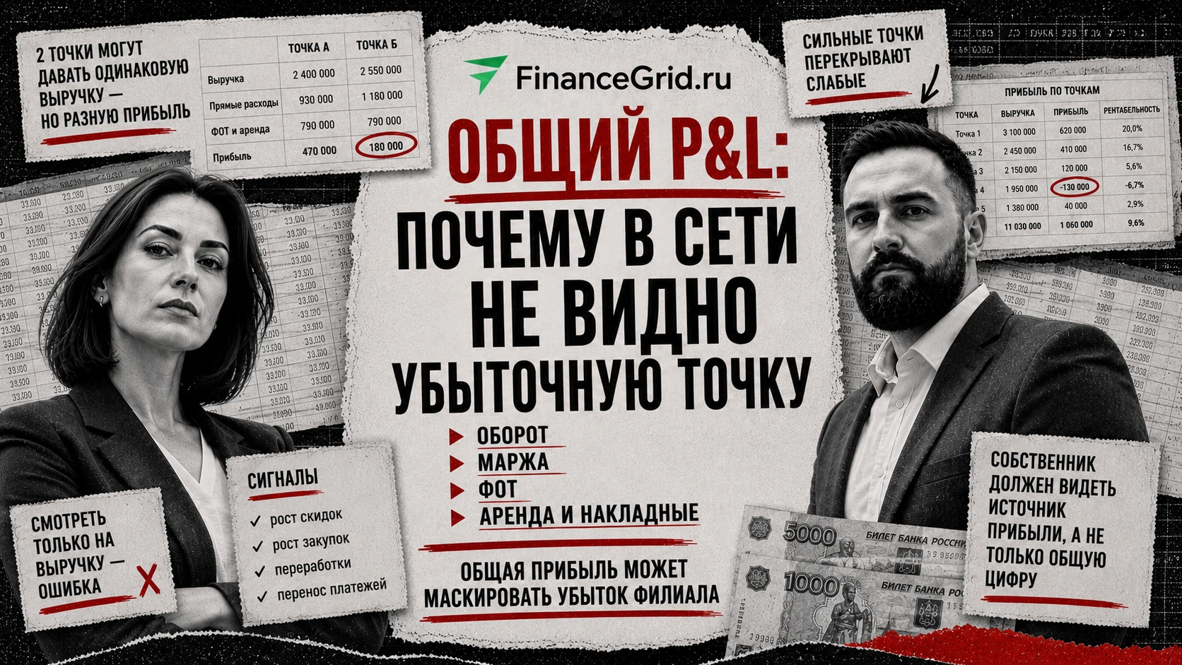 P&L по точкам: как найти убыточную точку бизнеса